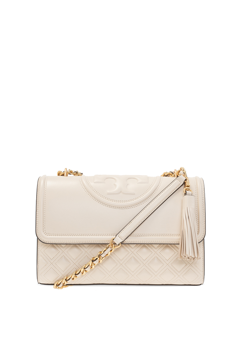 Cream Fleming shoulder bag Tory Burch Vitkac Canada